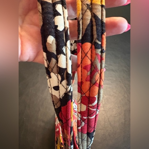 Vera Bradley Bittersweet Floral Houndstooth Mandy Shoulder Bag Purse + Wallet - Picture 16 of 16